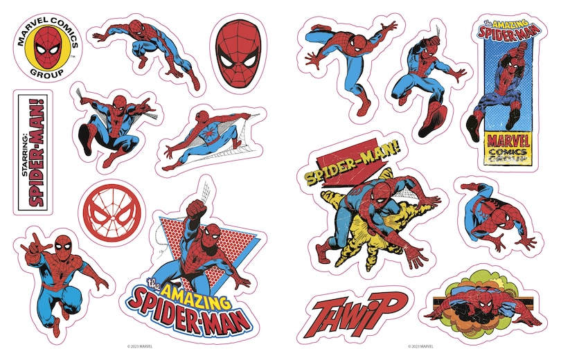 Sample content 5_Marvel Sticker Anthology