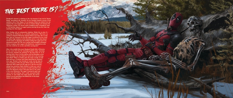 Aperçu du contenu 3_MARVEL STUDIOS' DEADPOOL & WOLVERINE: THE ART OF THE MOVIE SLIPCASE