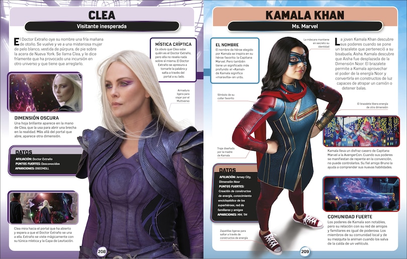 Aperçu du contenu 4_Marvel Studios Enciclopedia de personajes (Character Encyclopedia)
