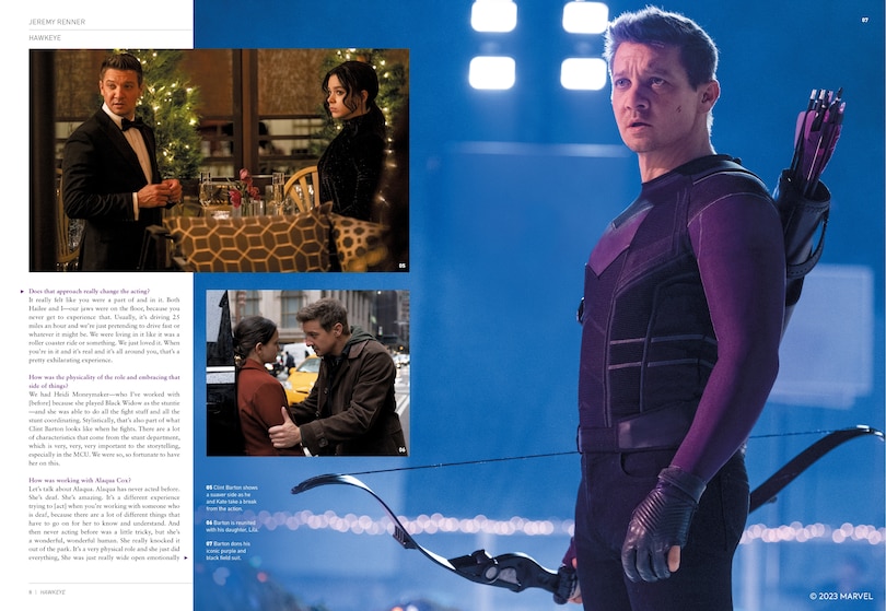 Aperçu du contenu 2_Marvel Studios' Hawkeye The Official Collector Special Book