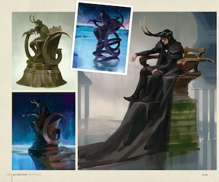 Aperçu du contenu_MARVEL STUDIOS' LOKI: SEASON TWO - THE ART OF THE SERIES