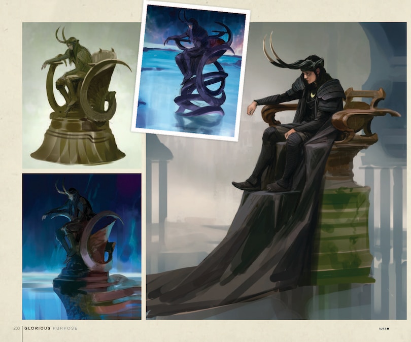Aperçu du contenu_MARVEL STUDIOS' LOKI: SEASON TWO - THE ART OF THE SERIES