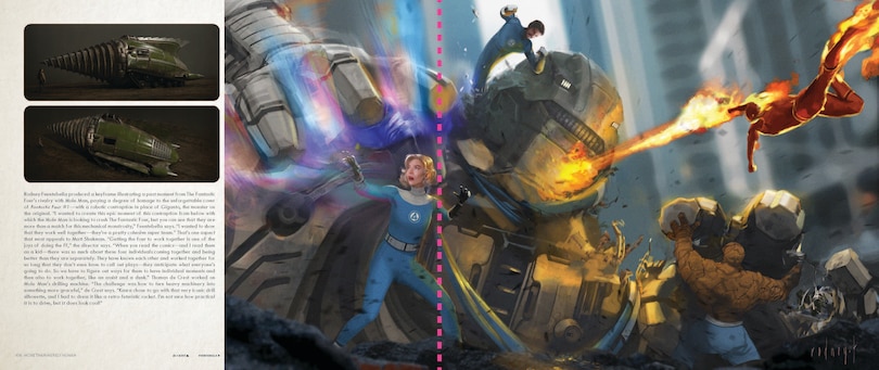 Sample content 2_MARVEL STUDIOS' THE FANTASTIC FOUR: FIRST STEPS - THE ART OF THE MOVIE SLIPCASE