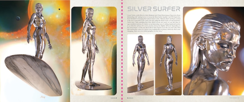 Sample content 3_MARVEL STUDIOS' THE FANTASTIC FOUR: FIRST STEPS - THE ART OF THE MOVIE SLIPCASE