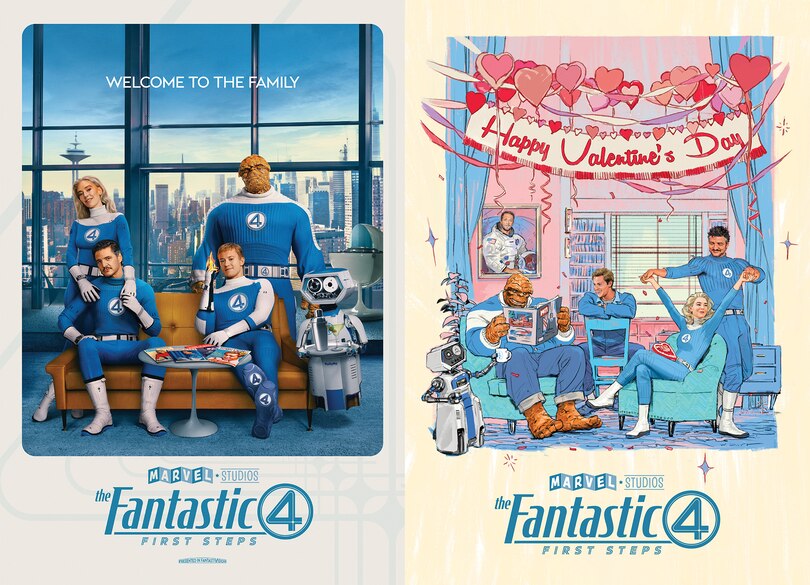 Aper&ccedil;u du contenu 3_Marvel Studios' The Fantastic Four: First Steps Poster Book