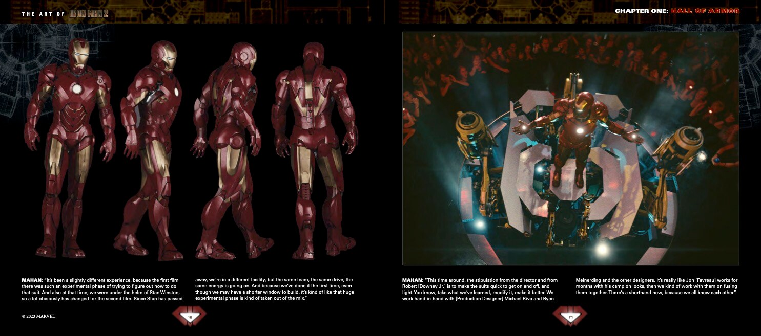 THE ART OF IRON MAN 2 アートブック Marvel Studios' The Infinity Saga - Iron Man: The Art of