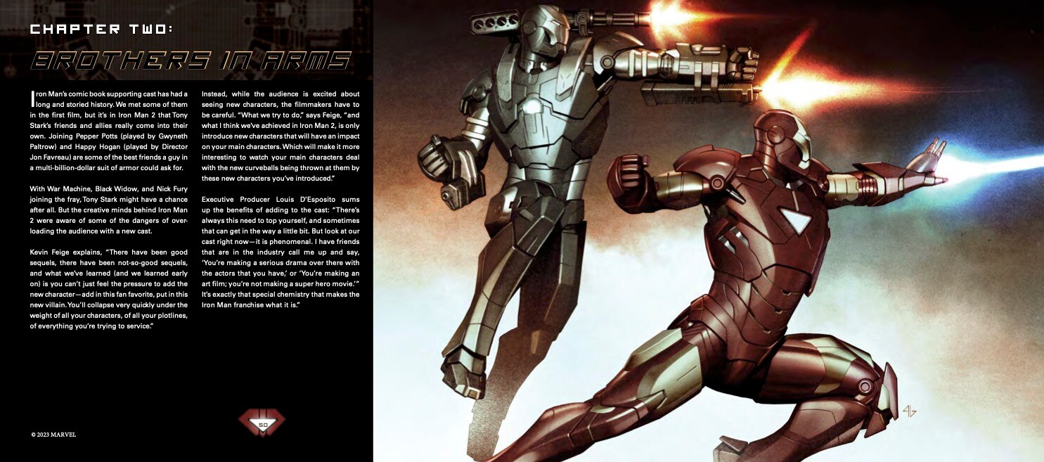 THE ART OF IRON MAN 2 アートブック Marvel Studios' The Infinity Saga - Iron Man: The Art of
