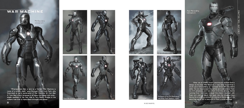 Sample content_Marvel Studios' The Infinity Saga - Iron Man 3: The Art of the Movie