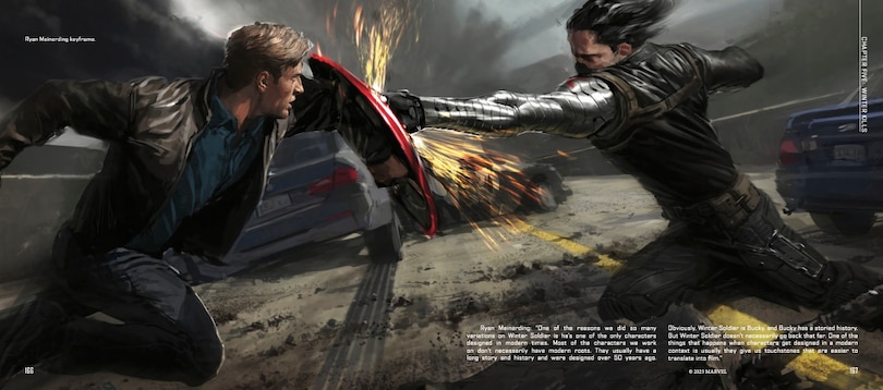 Sample content 3_Marvel Studios' The Infinity Saga - Captain America: The Winter Soldier: The Art   of the Movie