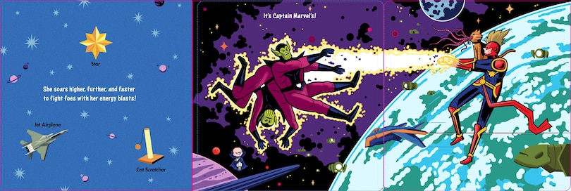 Aper&ccedil;u du contenu_Marvel: Whose Superpower Is That? (An Abrams On the Job Book)