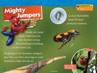 Aperçu du contenu 2_Marvel's Spider-Man Bugs Out! (National Geographic Kids Readers, Level 1)