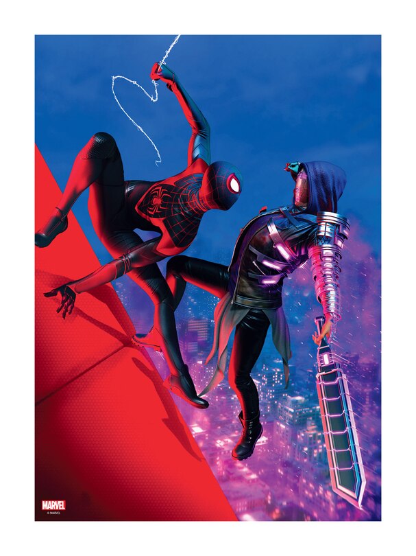 Aperçu du contenu 3_Marvel's Spider-Man: Miles Morales--The Poster Collection