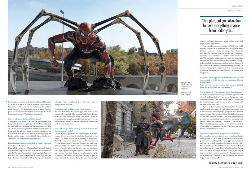 Sample content 5_Marvel's Spider-man: No Way Home The Official Movie Special Book