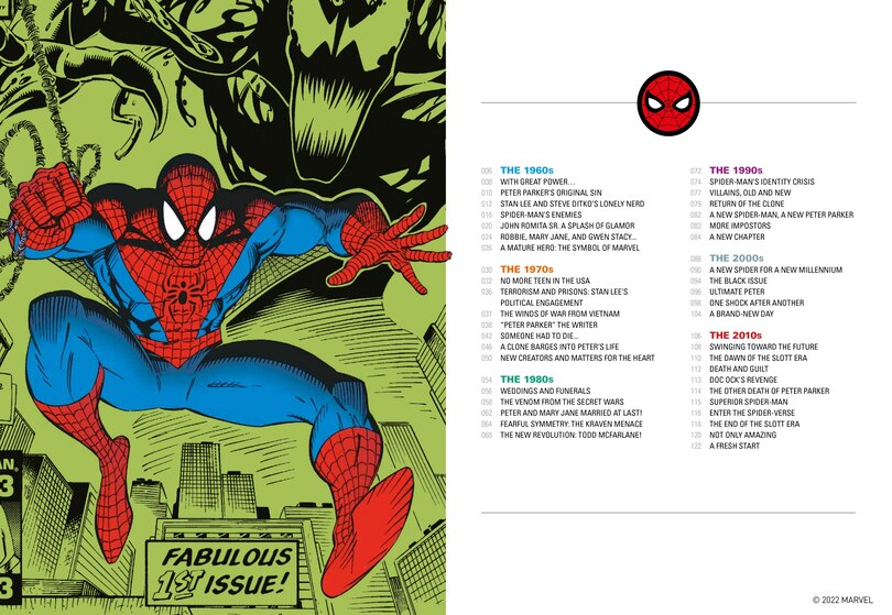 Sample content_Marvel's Spider-man: The First 60 Years