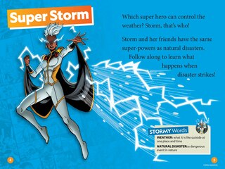 Sample content 2_Marvel's Storm: Disaster Alert! (National Geographic Kids Readers, Level 1)