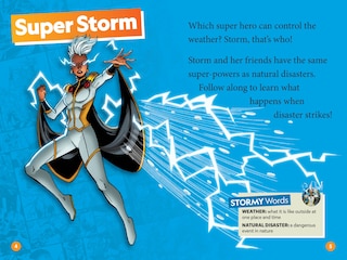 Sample content_Marvel's Storm: Disaster Alert! (National Geographic Kids Readers, Level 1)