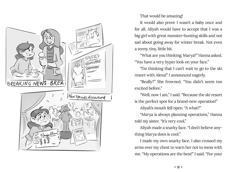 Aper&ccedil;u du contenu 5_Marya Khan and the Abominable Ski Trip (Marya Khan #6)