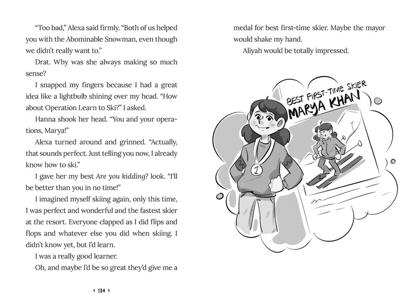 Aper&ccedil;u du contenu_Marya Khan and the Abominable Ski Trip (Marya Khan #6)