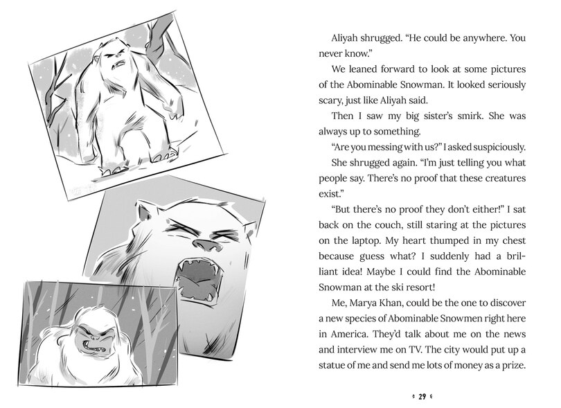 Aper&ccedil;u du contenu 5_Marya Khan and the Abominable Ski Trip (Marya Khan #6)