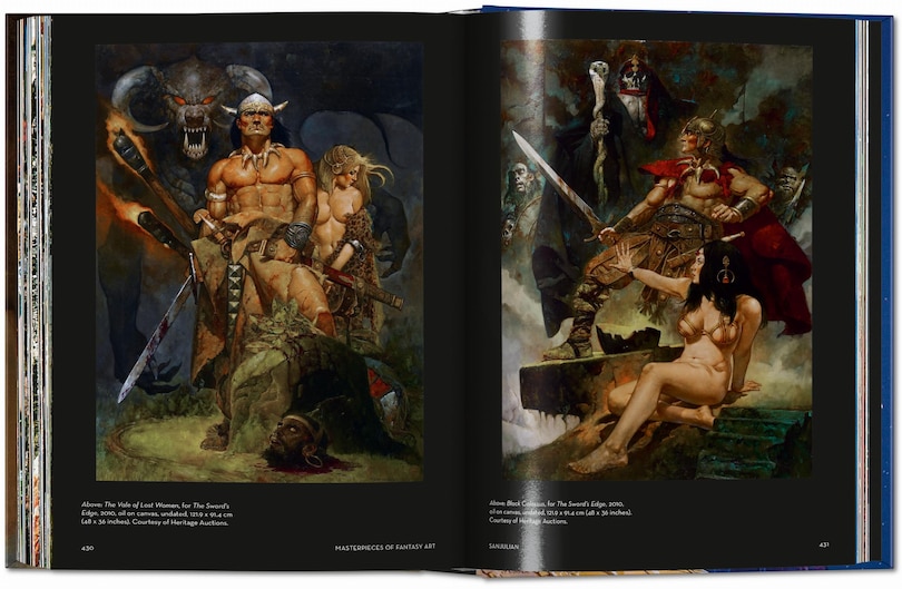 Aperçu du contenu_Masterpieces of Fantasy Art. 45th Ed.