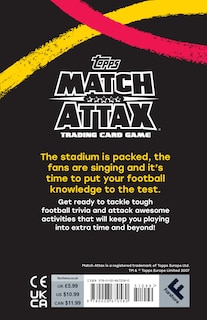 Couverture arrière_Match Attax Extra Time Teasers (Pocket Puzzles)