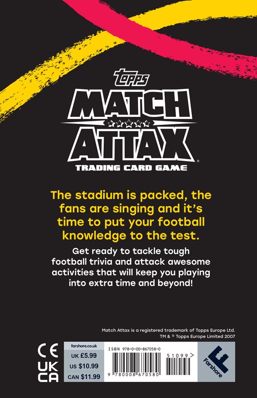 Couverture arrière_Match Attax Extra Time Teasers (Pocket Puzzles)