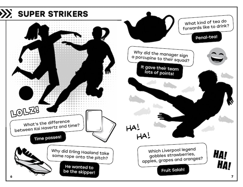 Sample content_Match Attax Joke Book