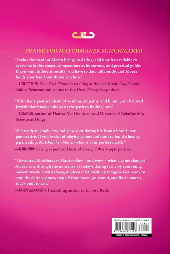 Couverture arri&egrave;re_Matchmaker Matchmaker