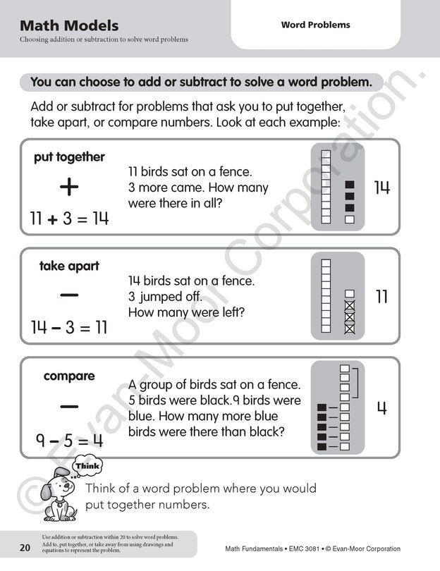 Sample content 2_Math Fundamentals, Grade 1 Teacher Resource