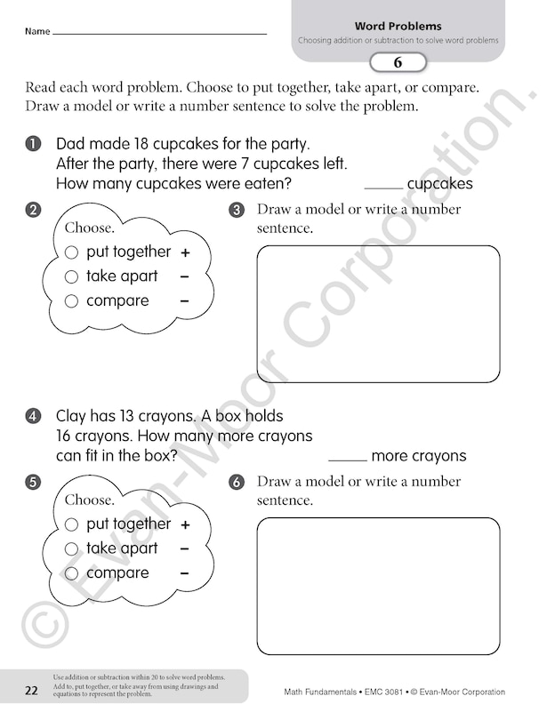 Sample content 4_Math Fundamentals, Grade 1 Teacher Resource