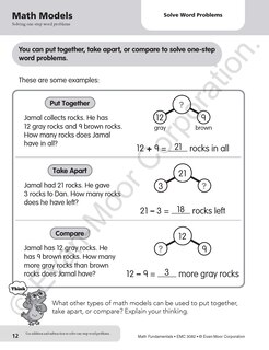 Aperçu du contenu 2_Math Fundamentals, Grade 2 Teacher Resource