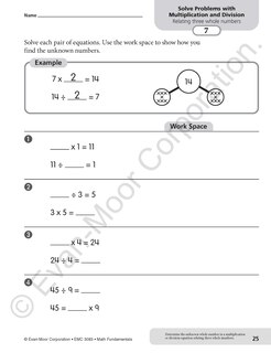 Sample content 3_Math Fundamentals, Grade 3 Teacher Resource