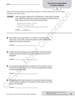 Sample content 4_Math Fundamentals, Grade 4 Teacher Resource