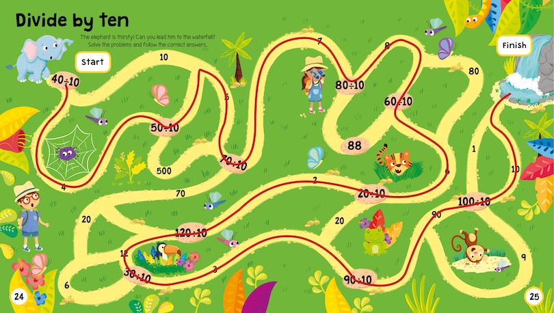 Sample content_Math Mazes: Times Tables