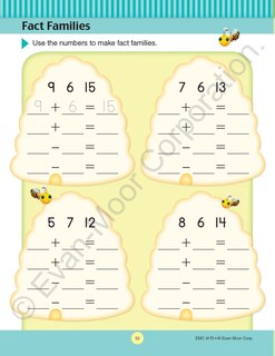 Sample content 2_Math Skills, Grade 1 Workbook