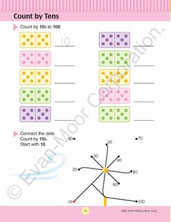 Sample content 5_Math Skills, Grade 1 Workbook
