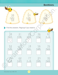 Aperçu du contenu 4_Math Skills, Grade 2 Workbook