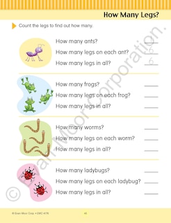 Aperçu du contenu 5_Math Skills, Grade 2 Workbook