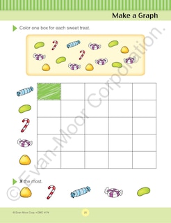 Sample content 2_Math Skills, Kindergarten Workbook