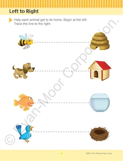Sample content_Math Skills, Preschool Workbook