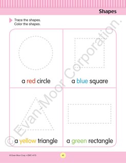Sample content 5_Math Skills, Preschool Workbook