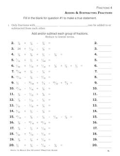 Aper&ccedil;u du contenu 3_Math to Build On: Student Practice Guide