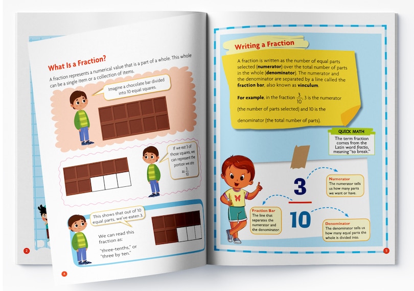 Aper&ccedil;u du contenu 2_MATHS ESSENTIALS - Fun With Fractions