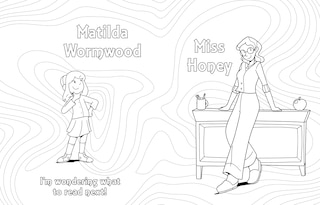 Aper&ccedil;u du contenu 4_Matilda's Outrageous Coloring Adventure