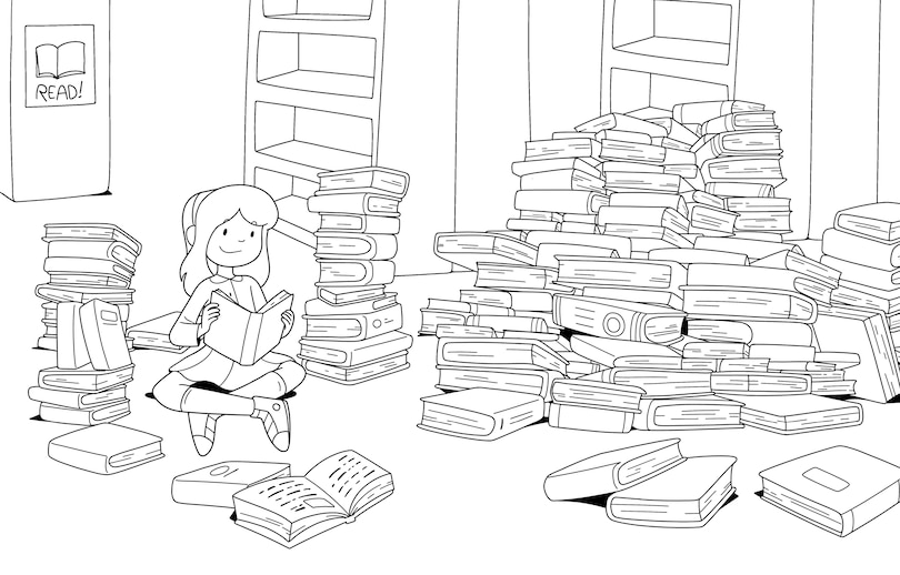 Aper&ccedil;u du contenu 5_Matilda's Outrageous Coloring Adventure