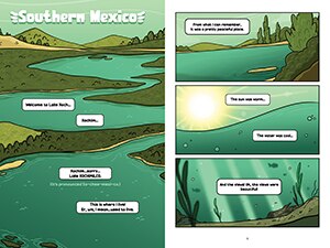 Aperçu du contenu 3_Max, a Little Axolotl #1 (An Original Graphic Novel)