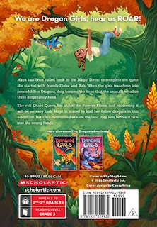 Back cover_Maya the Ember Dragon (Dragon Girls #18)