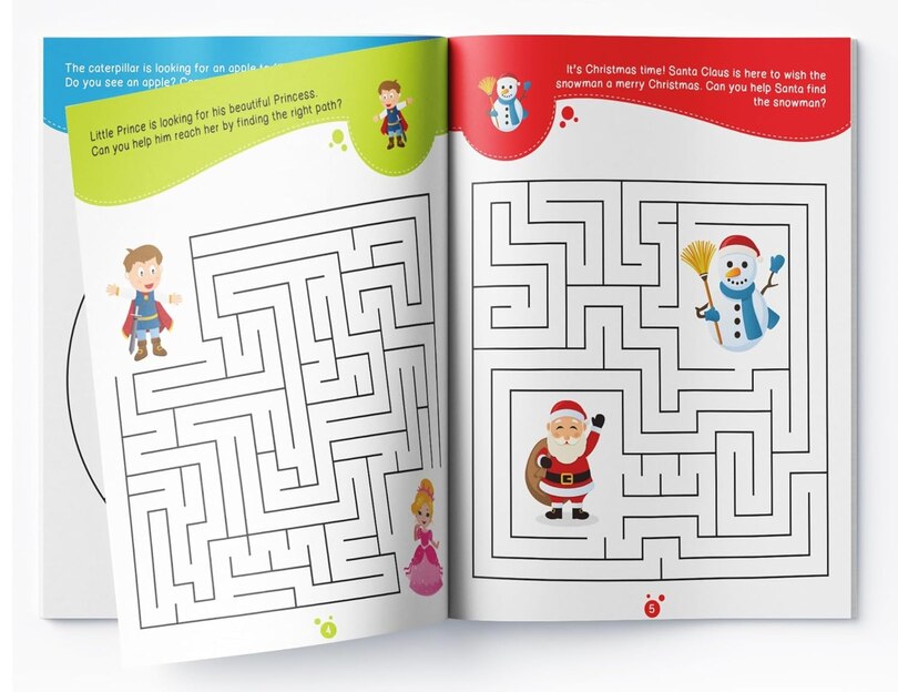 Aperçu du contenu 2_Maze: Fun Activity Book