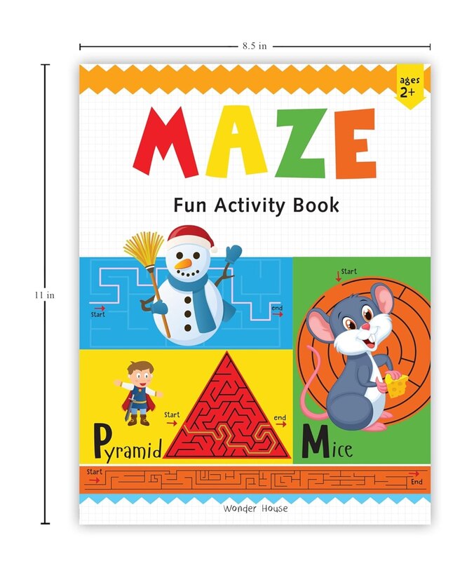 Aperçu du contenu 4_Maze: Fun Activity Book