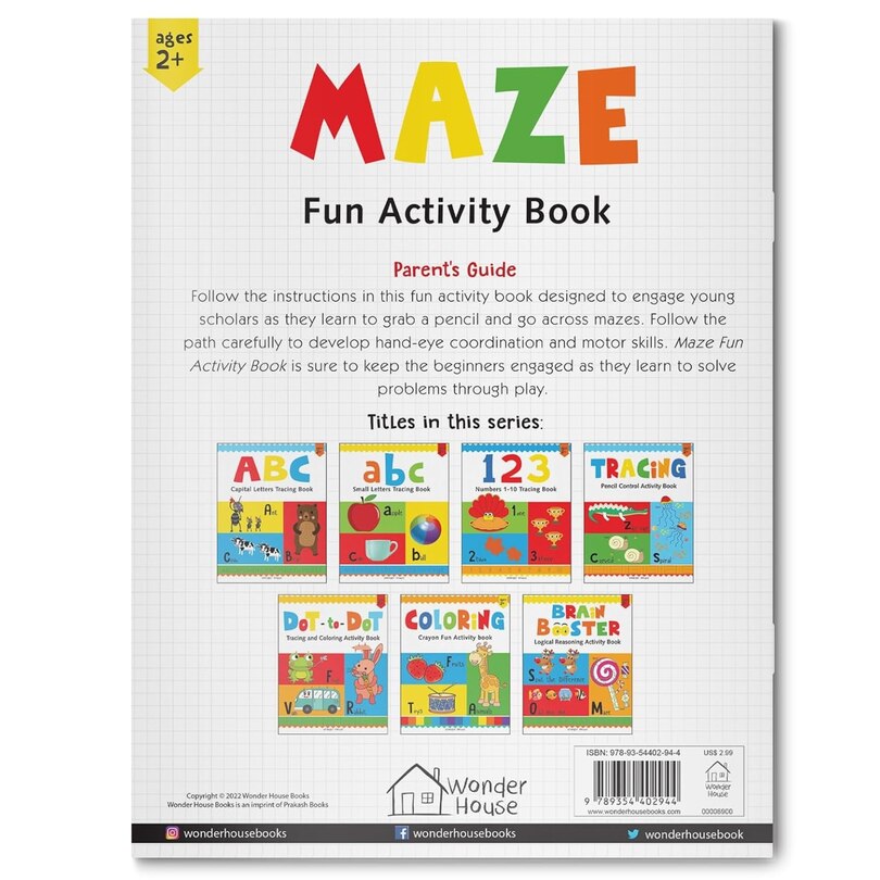 Aperçu du contenu 5_Maze: Fun Activity Book